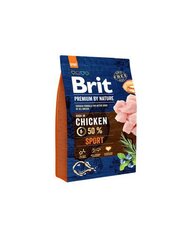 Brit Premium by Nature Sport koeratoit 3 kg цена и информация |  Сухой корм для собак | kaup24.ee