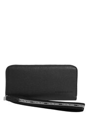Calvin Klein Ultralight Zip Around Wristlet Black 545007028 цена и информация | Женские кошельки, держатели для карточек | kaup24.ee