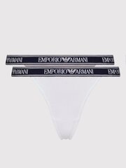 Трусики Emporio Armani 164522 2R227 00010 White 545659348 цена и информация | Трусики | kaup24.ee