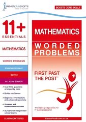 11plus Essentials Mathematics: Worded Problems Book 2 цена и информация | Книги для подростков и молодежи | kaup24.ee