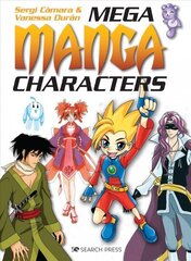 Mega Manga Characters цена и информация | Книги об искусстве | kaup24.ee