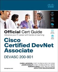 Cisco Certified DevNet Associate DEVASC 200-901 Official Cert Guide hind ja info | Majandusalased raamatud | kaup24.ee