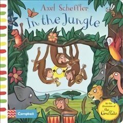 In the Jungle: A Push, Pull, Slide Book hind ja info | Väikelaste raamatud | kaup24.ee