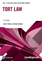 Law Express: Tort Law 8th edition hind ja info | Majandusalased raamatud | kaup24.ee