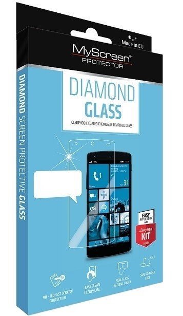 Kaitseklaas MyScreen Diamond, sobib Apple iPhone 5/5S/SE цена и информация | Ekraani kaitsekiled | kaup24.ee