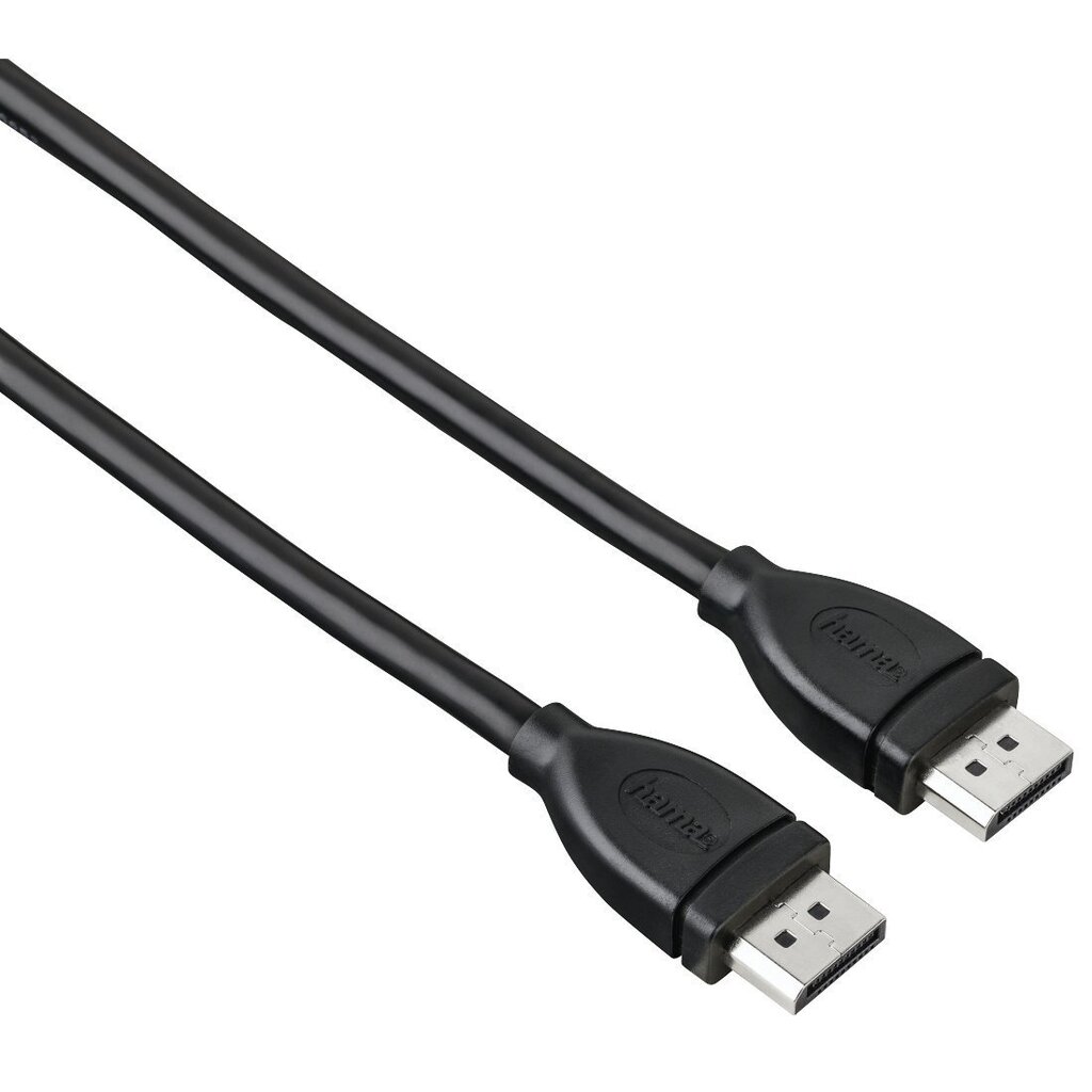 DisplayPort kaabel Hama, 1,8 m цена и информация | Kaablid ja juhtmed | kaup24.ee