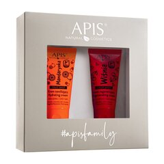 Komplekt Apis Fruit Shot: mandariiniga niisutav kreem, 50ml + kirsiga taastav kreem, 50ml цена и информация | Кремы для лица | kaup24.ee