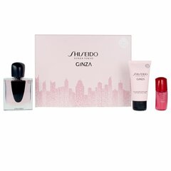 Набор shiseido ginza для женщин: парфюмированная вода EDP, 50 мл + лосьон для тела, 50 мл + сыворотка, 10 мл цена и информация | Женские духи | kaup24.ee