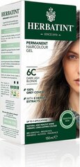 Стойкая краска для волос Herbatint серии C пепельный №. 6C, темный пепельный светлый цена и информация | Краска для волос | kaup24.ee
