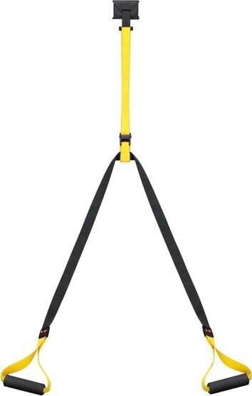 Lihaste treeningseade Body Sculpture, 200 cm, kollane, must hind ja info | Venituskummid | kaup24.ee