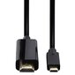 Hama, USB-C/HDMI, 1.8 m hind ja info | Kaablid ja juhtmed | kaup24.ee