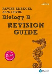 Pearson REVISE Edexcel AS/A Level Biology Revision Guide: for home learning, 2022 and 2023 assessments and exams hind ja info | Majandusalased raamatud | kaup24.ee