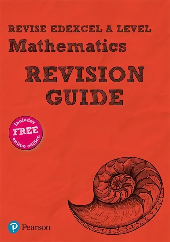 Pearson REVISE Edexcel A level Maths Revision Guide: for home learning, 2022 and 2023 assessments and exams hind ja info | Majandusalased raamatud | kaup24.ee