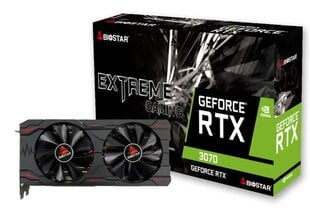 Biostar Nvidia GeForce RTX 3070 VN3706RM82 hind ja info | Videokaardid (GPU) | kaup24.ee