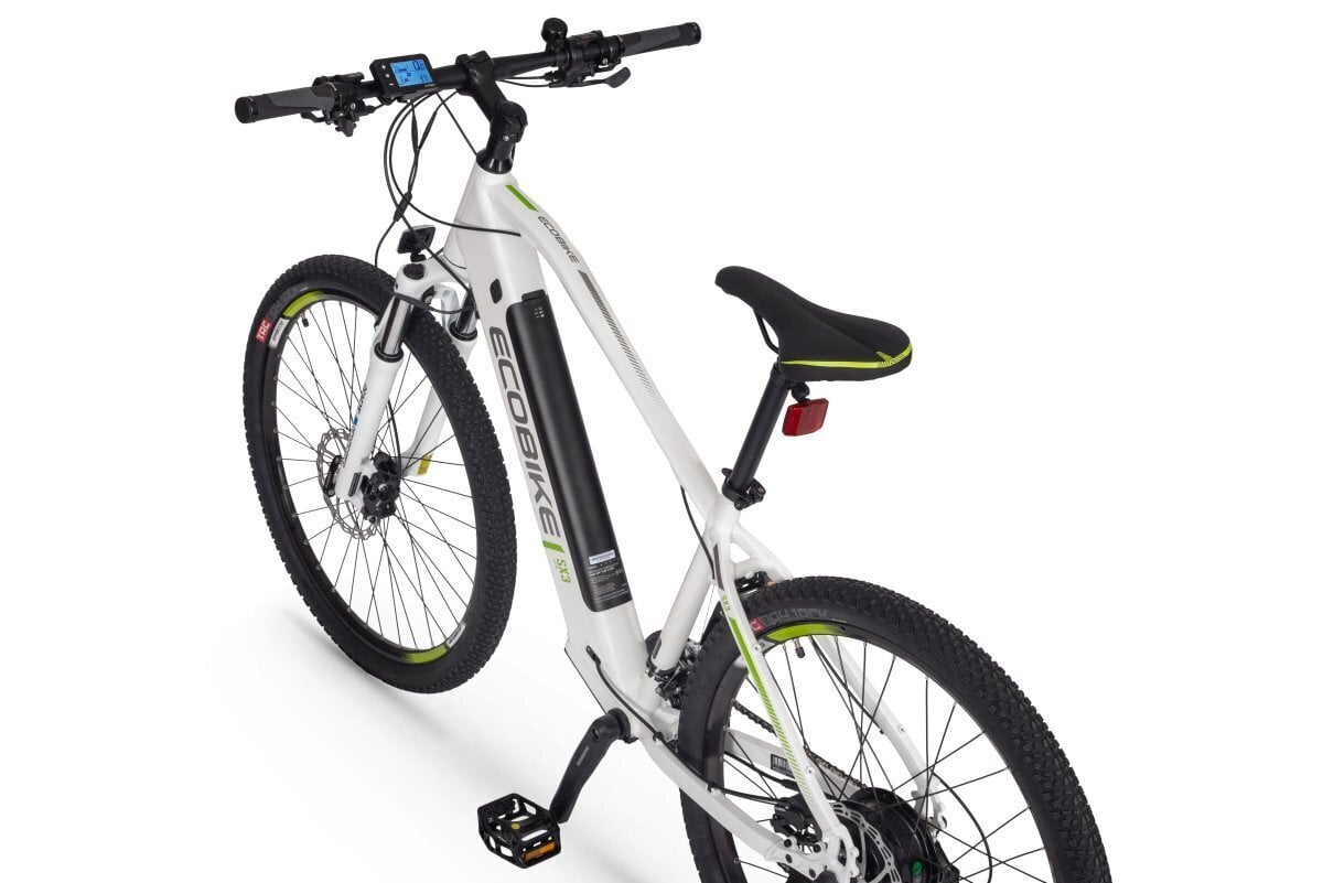 Elektrijalgratas Ecobike SX3 17,5 Ah LG 27.5", valge цена и информация | Elektrirattad | kaup24.ee