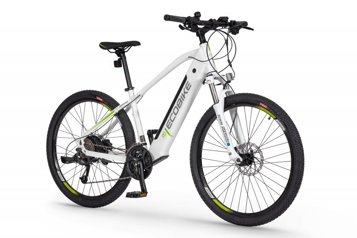 Elektrijalgratas Ecobike SX3 17,5 Ah LG 27.5", valge hind ja info | Elektrirattad | kaup24.ee