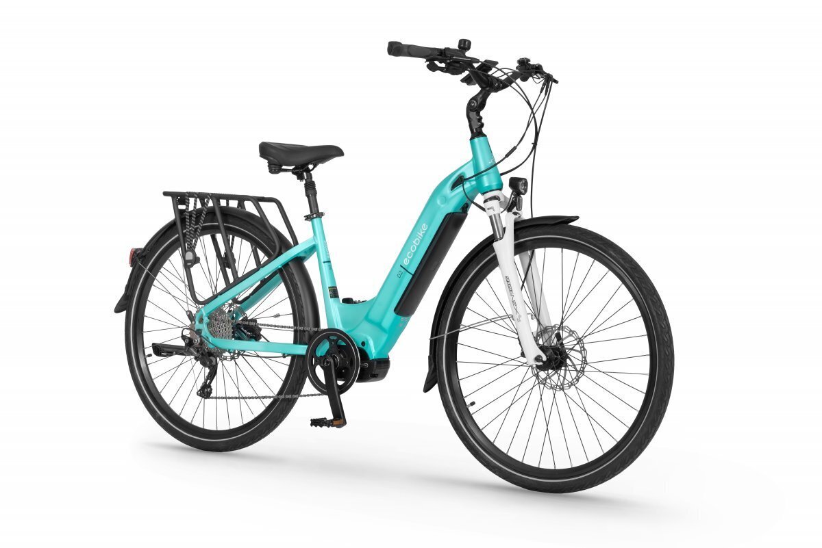 Elektrijalgratas Ecobike D2 City 14 Ah, sinine hind ja info | Elektrirattad | kaup24.ee