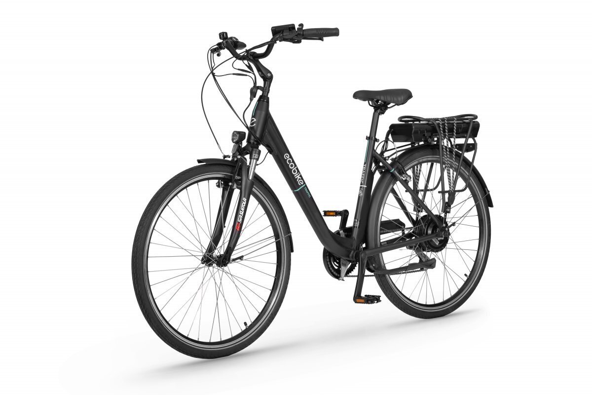 Elektrijalgratas Ecobike Traffic 17,5 Ah LG, must цена и информация | Elektrirattad | kaup24.ee