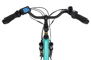 Elektrijalgratas Ecobike Traffic 14,5 Ah Greenway, sinine цена и информация | Электровелосипеды | kaup24.ee