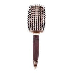 Термальная щетка для волос Olivia Garden Nano Thermic Flex Collection 100% Boar Hairbrush NT-FLEXBR цена и информация | Расчески, щетки для волос, ножницы | kaup24.ee