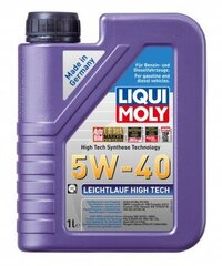 Liqui Moly hüdrokrakitud sünteesmootoriõli High Tech 5W-40, 5 L hind ja info | Mootoriõlid | kaup24.ee