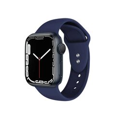 Kellarihm Crong kellale Apple Watch 42/44/45mm, sinine цена и информация | Аксессуары для смарт-часов и браслетов | kaup24.ee