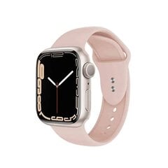 Kellarihm Crong kellale Apple Watch 42/44/45mm, roosa hind ja info | Nutikellade ja nutivõrude tarvikud | kaup24.ee