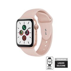 Kellarihm Crong kellale Apple Watch 42/44/45mm, roosa цена и информация | Аксессуары для смарт-часов и браслетов | kaup24.ee