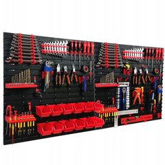 Sein tööriistadele erinevate riiulitega Kistenberg 160x80 cm hind ja info | Tööriistakastid, tööriistahoidjad | kaup24.ee