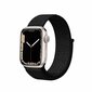 Kellarihm Crong Reflex kellale Apple Watch 38/40/41mm, must hind ja info | Nutikellade ja nutivõrude tarvikud | kaup24.ee