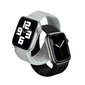 Kellarihm Crong Reflex kellale Apple Watch 38/40/41mm, must hind ja info | Nutikellade ja nutivõrude tarvikud | kaup24.ee