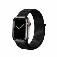 Kellarihm Crong Reflex kellale Apple Watch 38/40/41mm, must hind ja info | Nutikellade ja nutivõrude tarvikud | kaup24.ee