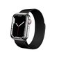 Kellarihm Crong Milano Steel kellale Apple Watch 42/44/45 mm, must hind ja info | Nutikellade ja nutivõrude tarvikud | kaup24.ee