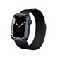 Kellarihm Crong Milano Steel kellale Apple Watch 42/44/45 mm, must hind ja info | Nutikellade ja nutivõrude tarvikud | kaup24.ee