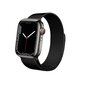 Kellarihm Crong Milano Steel kellale Apple Watch 42/44/45 mm, must hind ja info | Nutikellade ja nutivõrude tarvikud | kaup24.ee