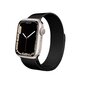 Kellarihm Crong Milano Steel kellale Apple Watch 42/44/45 mm, must hind ja info | Nutikellade ja nutivõrude tarvikud | kaup24.ee