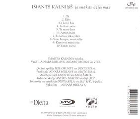 CD - Imants Kalniņš - Jaunākās dziesmas hind ja info | Vinüülplaadid, CD, DVD | kaup24.ee