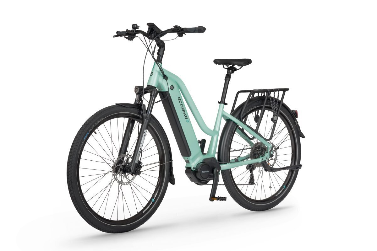 Elektrijalgratas Ecobike LX 500 14,5 Ah Greenway, roheline цена и информация | Elektrirattad | kaup24.ee