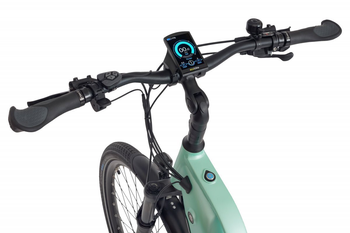 Elektrijalgratas Ecobike LX 500 14,5 Ah Greenway, roheline цена и информация | Elektrirattad | kaup24.ee