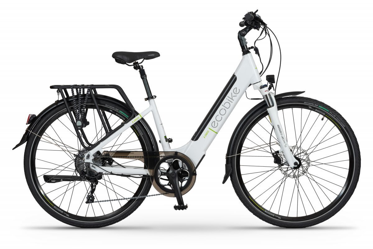 Elektrijalgratas Ecobike X-Cross 17,5 Ah LG, valge цена и информация | Elektrirattad | kaup24.ee