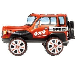 Fooliumist õhupall 65 x 35cm, 4D Off-road Car, 3794 цена и информация | Шарики | kaup24.ee