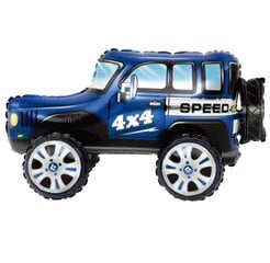 Fooliumist õhupall 65 x 35cm, 4D Off-road Car, 3787 цена и информация | Шарики | kaup24.ee