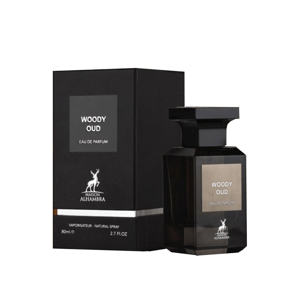 Meeste/naiste parfüüm Woody Oud Alhambra EDP, 80 ml цена и информация | Meeste parfüümid | kaup24.ee