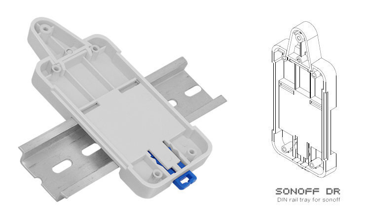Sonoff Pow R2 1-kanaliline nutirelee, mida juhitakse WiFi-ga, energiatarbimise mõõtmisfunktsiooniga - 230VAC 3500W