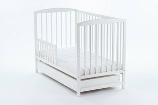 Детская кровать - LULAYA DELUX, белая цена и информация | Детские кроватки | kaup24.ee
