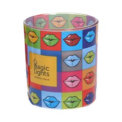 Küünal Magic Lights Huuled (7,5 x 8,4 cm) hind ja info | Küünlad, küünlajalad | kaup24.ee