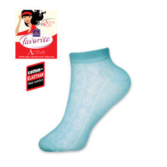 Naiste sokid Favorite 22193 sinine hind ja info | Naiste sokid | kaup24.ee