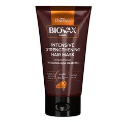 Intensiivselt tugevdav juuksemask Baltic Amber ja Biolin P L'biotica Biovax Amber, 150ml hind ja info | L'Biotica Kosmeetika, parfüümid | kaup24.ee