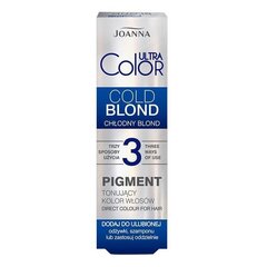 Тонирующий пигмент для волос Joanna Ultra Color Blond Cool Blond 3, 100 мл цена и информация | Краска для волос | kaup24.ee