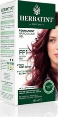 Стойкая краска для волос Herbatint FF Trendy Flash FF1 Series, хна красная цена и информация | Краска для волос | kaup24.ee